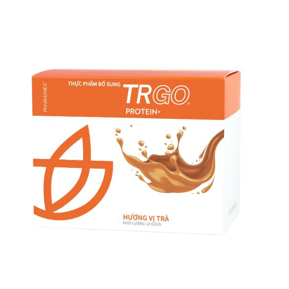 Thực phẩm bổ sung TRGO Protein+ ( 15 gói- 22g/ gói)