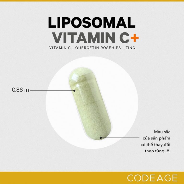 Viên uống tăng đề kháng Codeage Liposomal Vitamin C