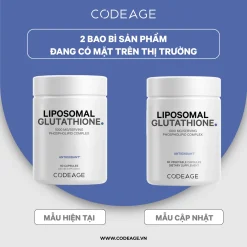 Viên uống trắng da Codeage Liposomal Glutathione 1000mg