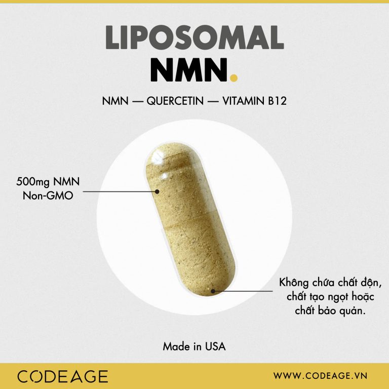 Viên chống lão hoá Codeage Liposomal NMN