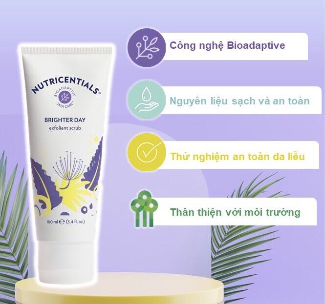 Kem Tẩy Tế Bào Chết Nutricentials Brighter Day Exfoliant Scrub Nu Skin (100ML)