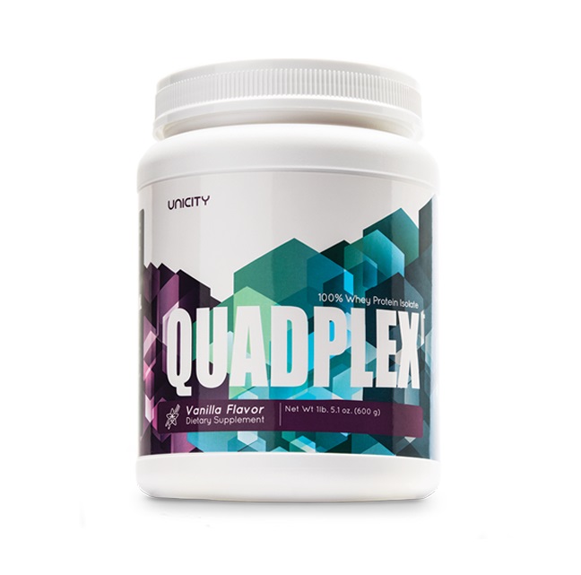 Tăng cường cơ bắp quadplex vanilla-unicity-mỹ