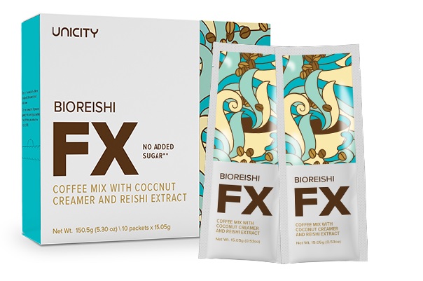 Cà phê linh chi BioReishi Coffee và Cà Phê Linh Chi Không Đường BioReiShi FX-Unicity-Mỹ